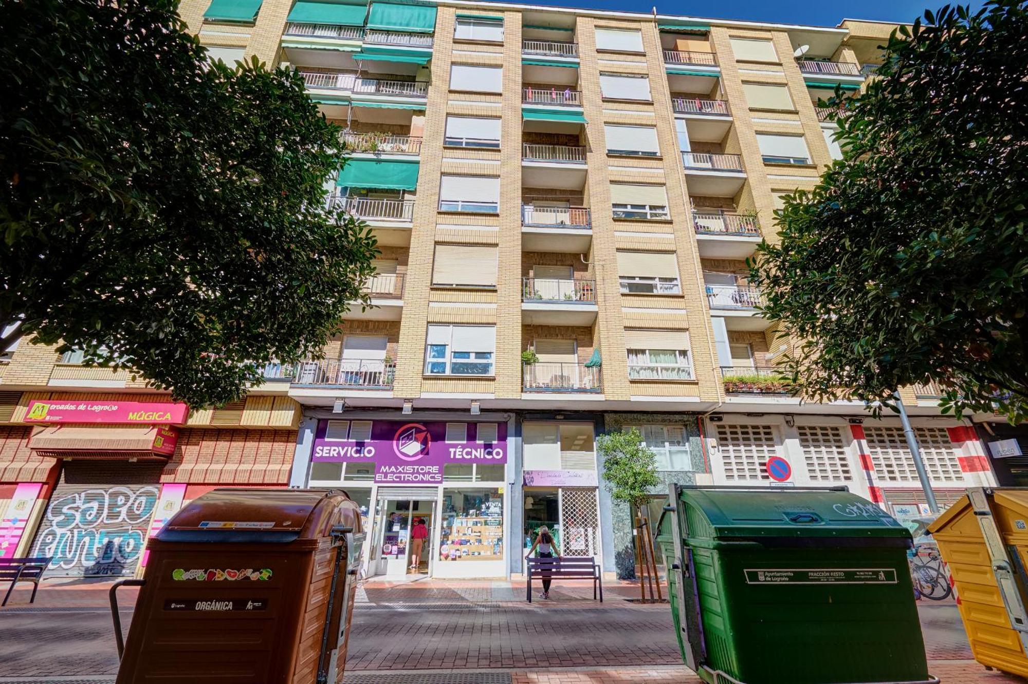 Ferienwohnung Mugica - Gran Via Logroño Exterior foto